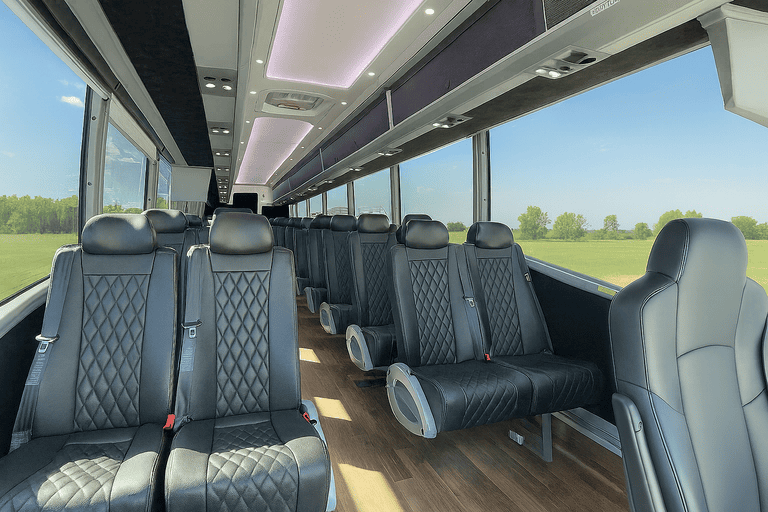 coach bus in Gary